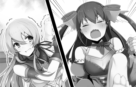 足指がキュート
