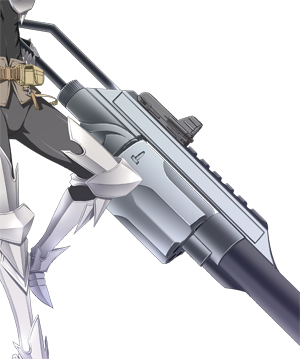 巨大武器にシリンダー。ロマンです