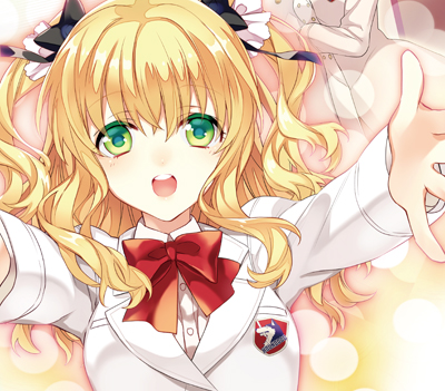 ▲こちらはチームメンバーで英雄の嫁を自称する少女メアリー! 彼女からの誘惑に日々英雄は格闘中のご様子!?