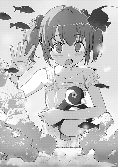 マサキになついたリリアはこっちの世界にもやって来ます。