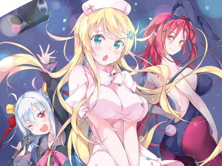 ▲カラオケ&コスプレで異文化交流!