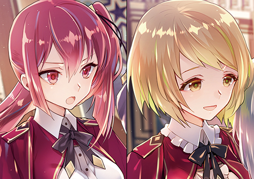 テスフィア(左) と アリス(右)