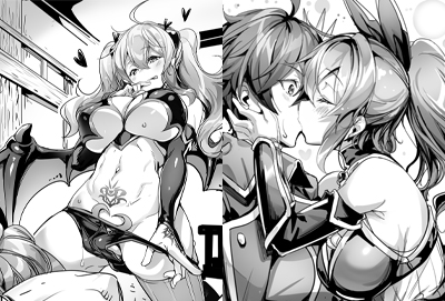アイリス(左)とユウナ(右)