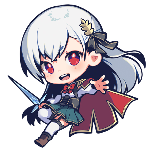 ミニキャラのイングリスちゃんも超可愛い!